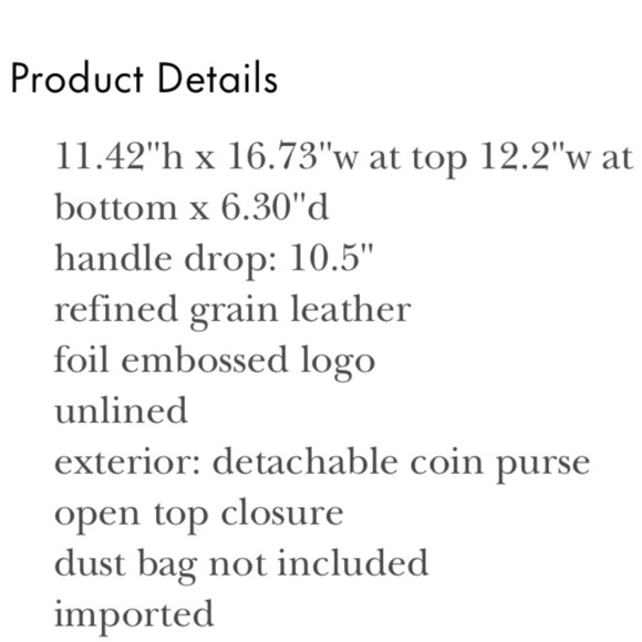 Kate spade Ava Reversible Tote with removable coin purse - Picture 7 of 7